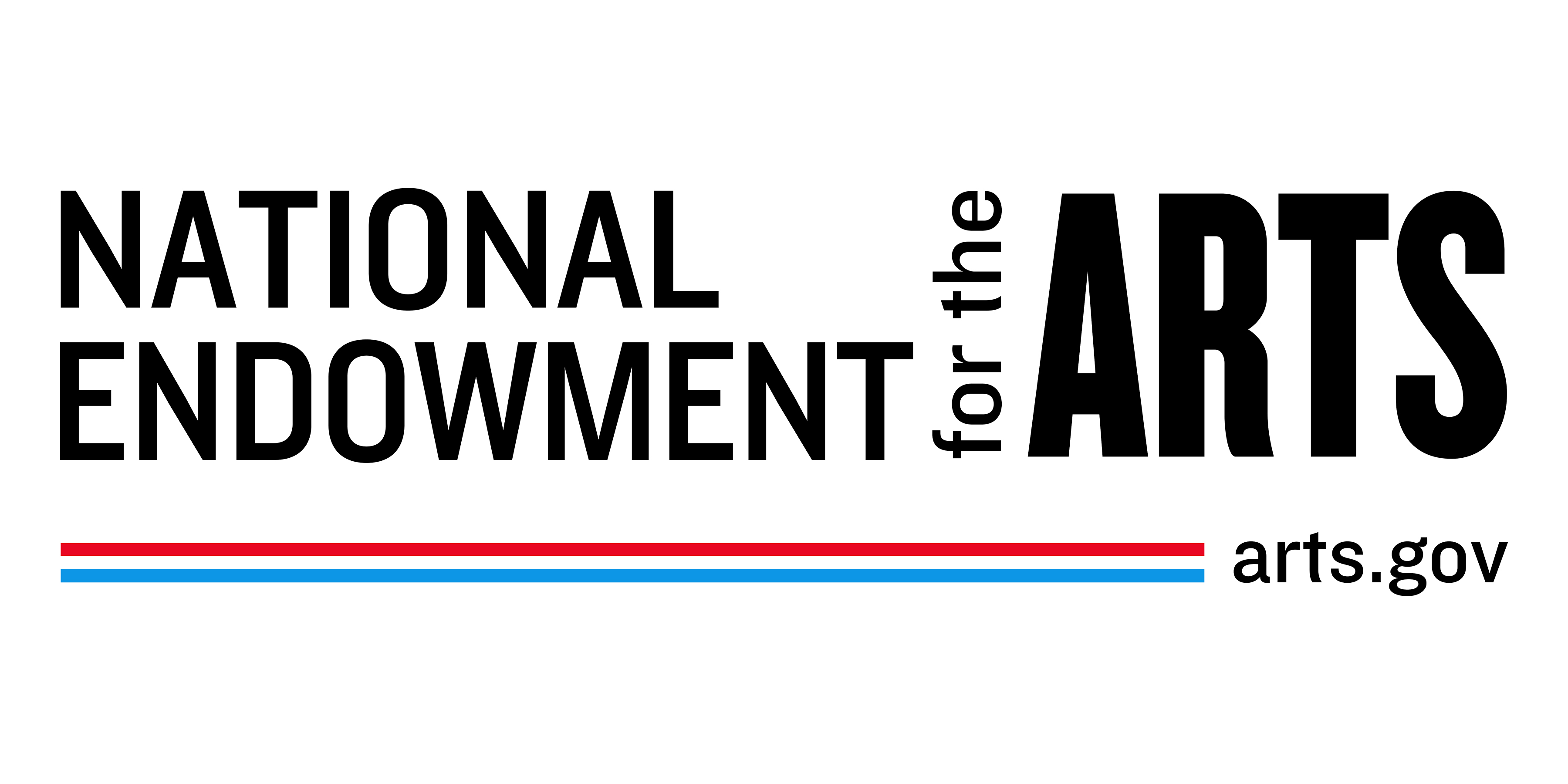 National Endowment for the Arts Logo white